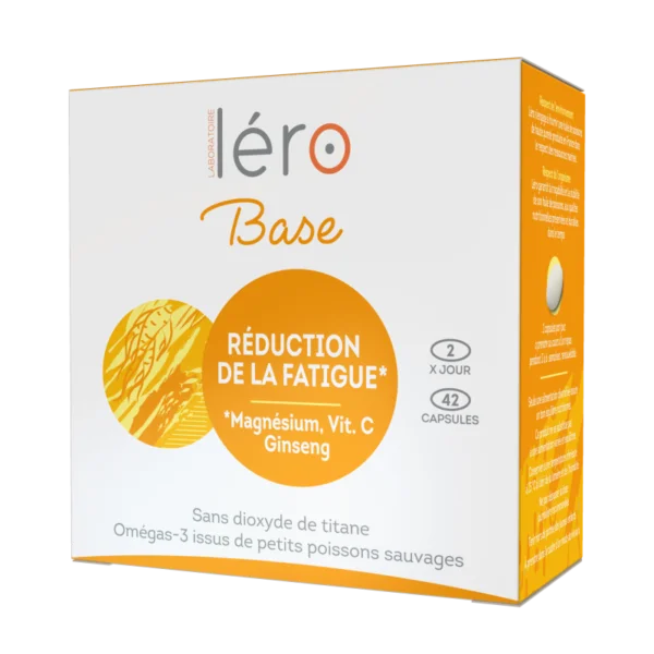 Le complément alimentaire Léro Base - Forme et vitalité