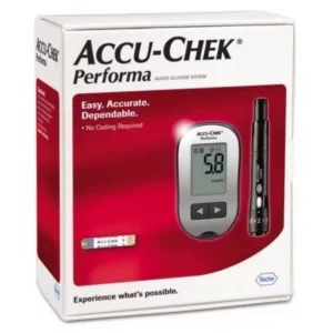 Le lecteur de glycémie Accu Chek Performa Kit