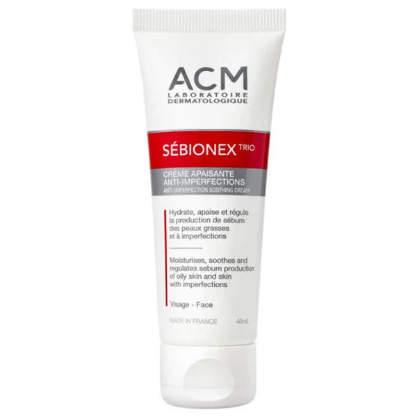 La crème correctrice ACM Sebionex Trio, prix Maroc