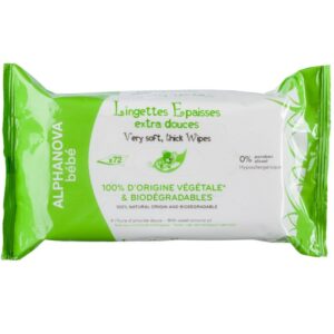 Les lingettes bébé bio Alphanova