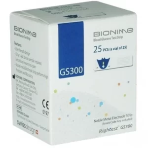 Coffret BIONIME Lecteur + 2 Boîtes de Bandelettes Glycémie 50 unités