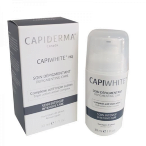 Le soin dépigmentant Capiwhite de Capiderema