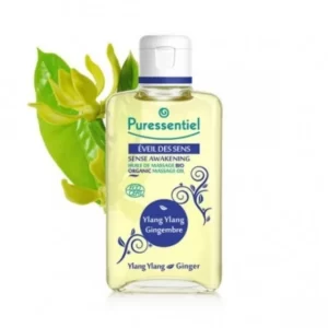 huile de massage Puressentiel - Ylag Ylag et Gingembre