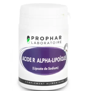 acide alpha lipoïque - formule de Prophar.