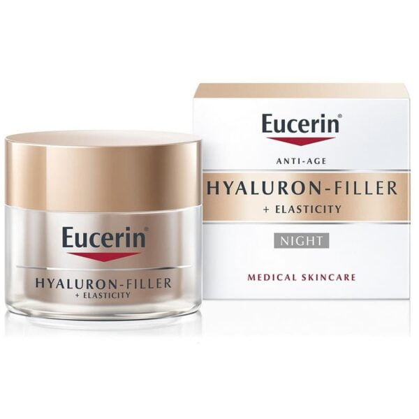 Le soin Eucerin anti-âge Hyaluron Filler + Elasticity