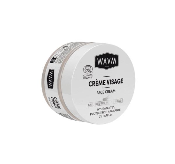 Waam Crème Visage Hydratante Certifiée Bio