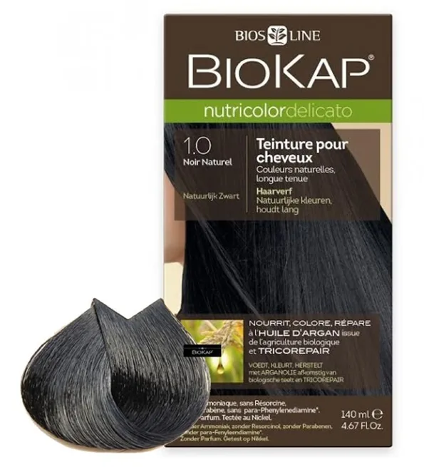 Biokap Nutricolor Delicato 1.0 Noir Naturel