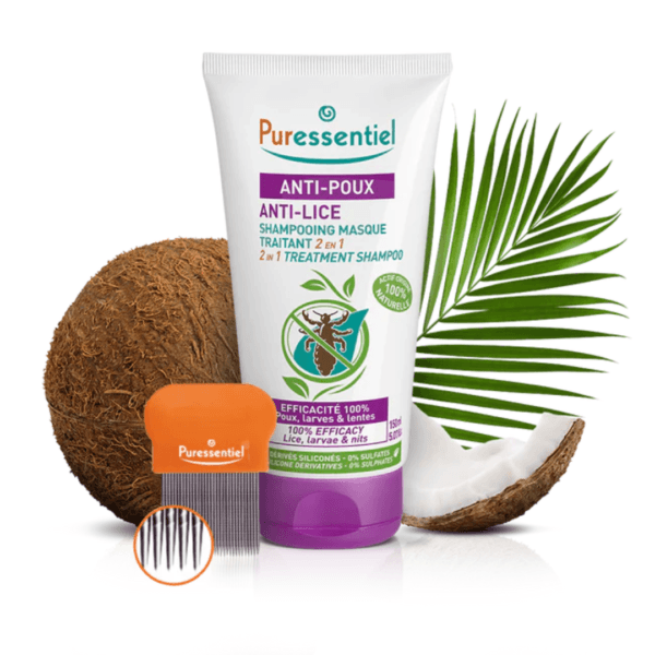 Puressentiel Anti-Poux Shampoing Masque Traitant 2En1