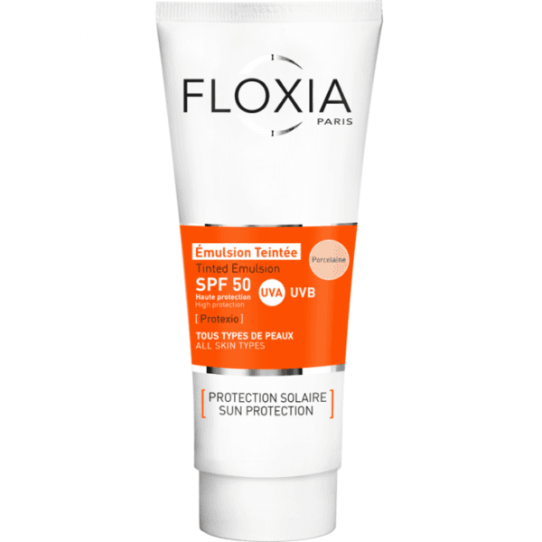 Floxia Emulsion Teintée Porcelaine SPF50