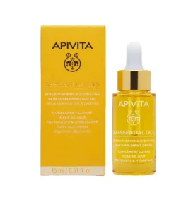 Apivita Beessential Oils Huile De Jour Fortifiante Et Hydratante Complément Cutané