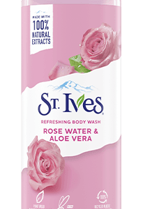 St.ives Refreshing Body Wash Rose Water And Aloe Vera