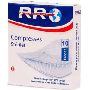 Compresse Stérile 40 Cm × 40 Cm