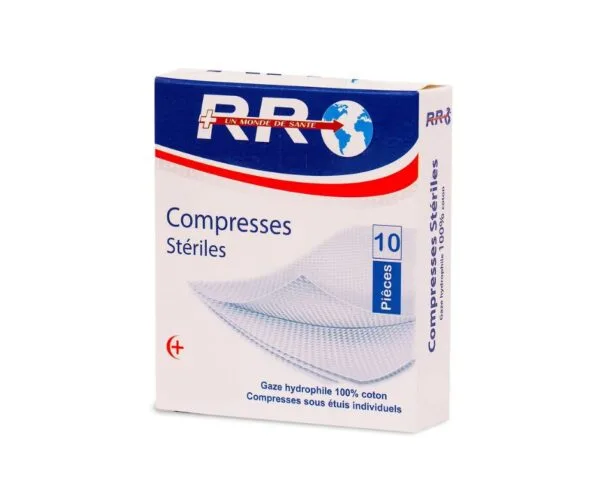 Compresse Stérile 10 Cm ×10 Cm