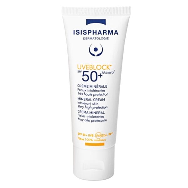 Isispharma Uveblock Spf50 Créme Minerale Invisible