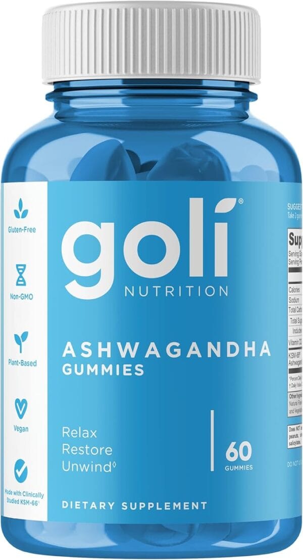 Goli Nutrition Gommes À L'ashwagandha