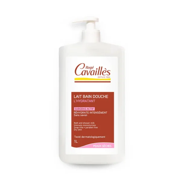 Rogé Cavaillés Lait Bain Douche Hydratant