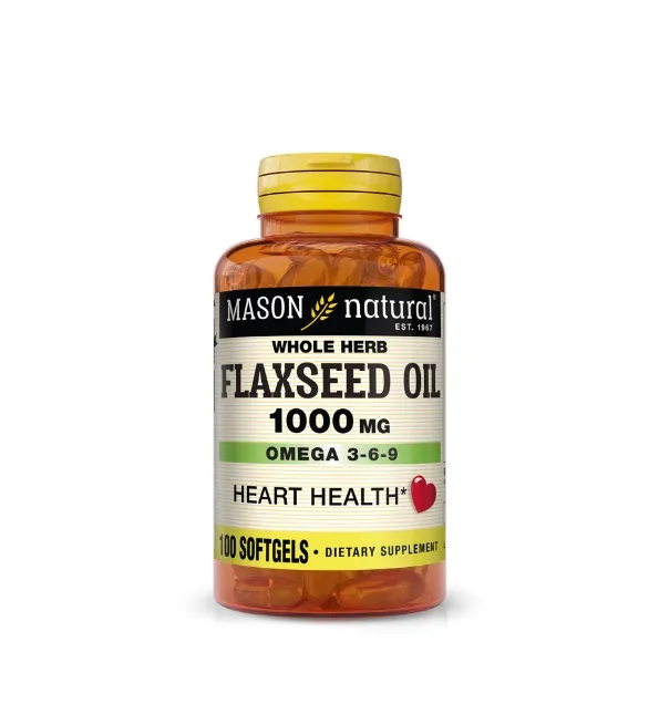 Mason Natural Flaxseed Oil 1000 Mg