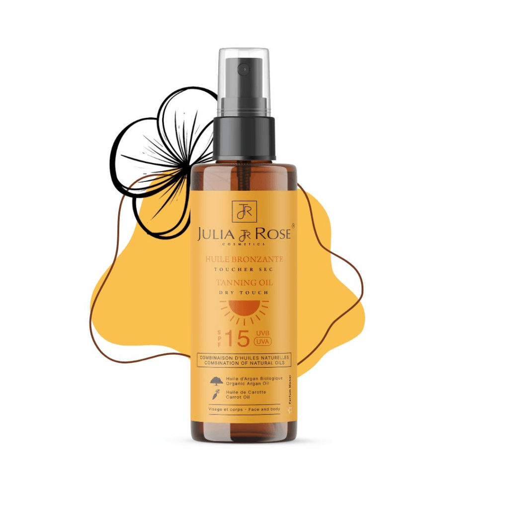 Julia & Rose Huile Bronzage Spf15